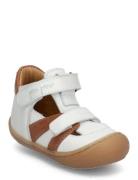 Walkers™ Velcro Sandal White Pom Pom