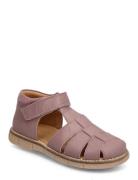 Classic™ Velcro Sandal Purple Pom Pom