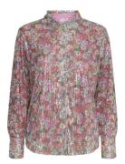 Yaskaia Sequin Ls Shirt - Show Pink YAS