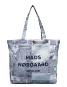 Recycled Boutique Athene Aop Bag Blue Mads Nørgaard