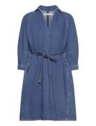 Liva Short Dress Blue InWear