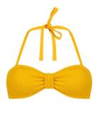 Crinkle Bandeau Yellow Hunkemöller