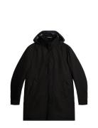 Hollis Padded Coat Black J. Lindeberg