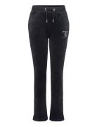 Luxe Ombre Diamante Velour Bootcut Black Juicy Couture