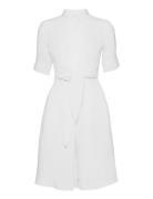 Classic Linen-Dress White Lauren Ralph Lauren