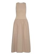 A-Line Dress Beige Mango