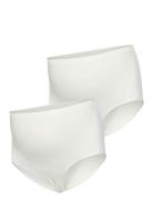 Mlrose Hw Panties 2-P White Mamalicious