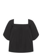 Pampagz Off Shoulder Blouse Black Gestuz