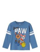 Nmmjobs Pawpatrol Ls Top Cplg Blue Name It