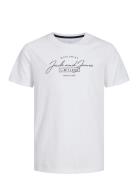 Jjferris Tee Ss Crew Neck Jnr White Jack & J S