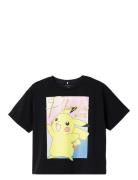 Nkfjaxaja Pokemon Ss Boxy Top Box Sky Black Name It