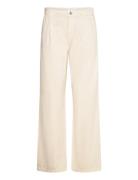 Arletita Straight-Fit Pleated Jeans Beige Mango