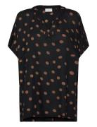 Kcanny Blouse Black Kaffe Curve