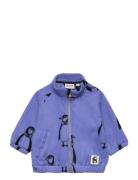 Penguin Fleece Jacket Blue Mini Rodini