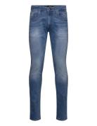 Anbass Trousers Slim C-Stretch Blue Replay