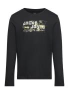 Jcooutdoor Logo Tee Aw24 Ls Crew N Mni Black Jack & J S