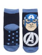 Socks Blue Marvel