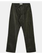 Akjan Elastic Cord Pants Green Anerkjendt