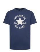 Te-S/S Tee Navy Converse