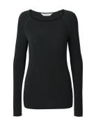 Amalie L/S Wool Top Black Gai+Lisva