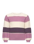 Pullover Ls Knit Patterned Minymo