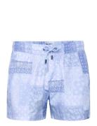 Nb La Brea Swimtrunks Blue-Grey Blue Nikben