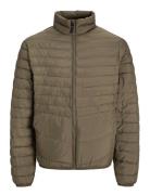 Jjestate Packable Puffer Collar Noos Khaki Jack & J S