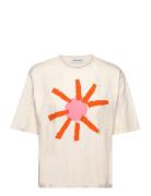 Sun Boxy T-Shirt Cream Bobo Choses