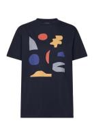 Summer Night Landscape Unisex T-Shirt Navy Bobo Choses