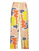 Carnival Print Flared Long Pant Patterned Bobo Choses