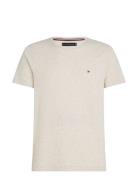 Stretch Slim Fit Tee Beige Tommy Hilfiger