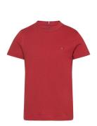 Essential Cotton Reg Tee S/S Red Tommy Hilfiger