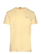 Essential Cotton Reg Tee S/S Yellow Tommy Hilfiger