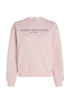 Mdrn Reg Corp Logo C-Nk Swtshrt Pink Tommy Hilfiger