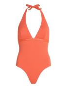 Halter Piece Rp Orange Tommy Hilfiger