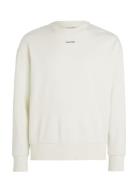 Nano Logo Sweatshirt Cream Calvin Klein