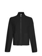 Mschblithe Hope Zip Cardigan Black MSCH Copenhagen