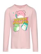 Nmfjulda Squishmallows Ls Top Vde Pink Name It