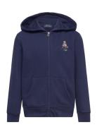 Polo Bear Fleece Full-Zip Hoodie Navy Ralph Lauren Kids