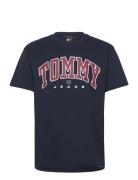 Tjm Reg Arch Varsity Tee Ext Navy Tommy Jeans