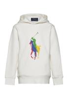 Big Pony Fleece Hoodie White Ralph Lauren Kids