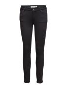 Mmvictoria 7/8 Silk Touch Jeans Black MOS MOSH