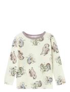 Nmfwillitus Wool Ls Top Cream Name It