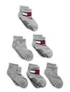 Th Baby Sock 6P Flag Sock Ecom Grey Tommy Hilfiger