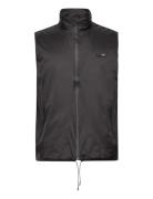 Padded Nylon Vest Black Rains
