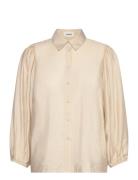 Slleodora Stefani Shirt 3/4 Beige Soaked In Luxury