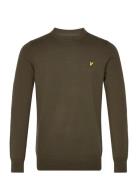 Cotton Merino Crew Neck Jumper Khaki Lyle & Scott