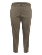 Kcleana Chino 7/8 Pants Brown Kaffe Curve