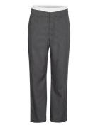 Nmdawn Nw Boxer Pants Fwd Grey NOISY MAY