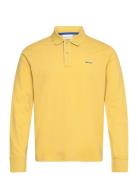 Reg Contrast Pique Ls Polo Yellow GANT